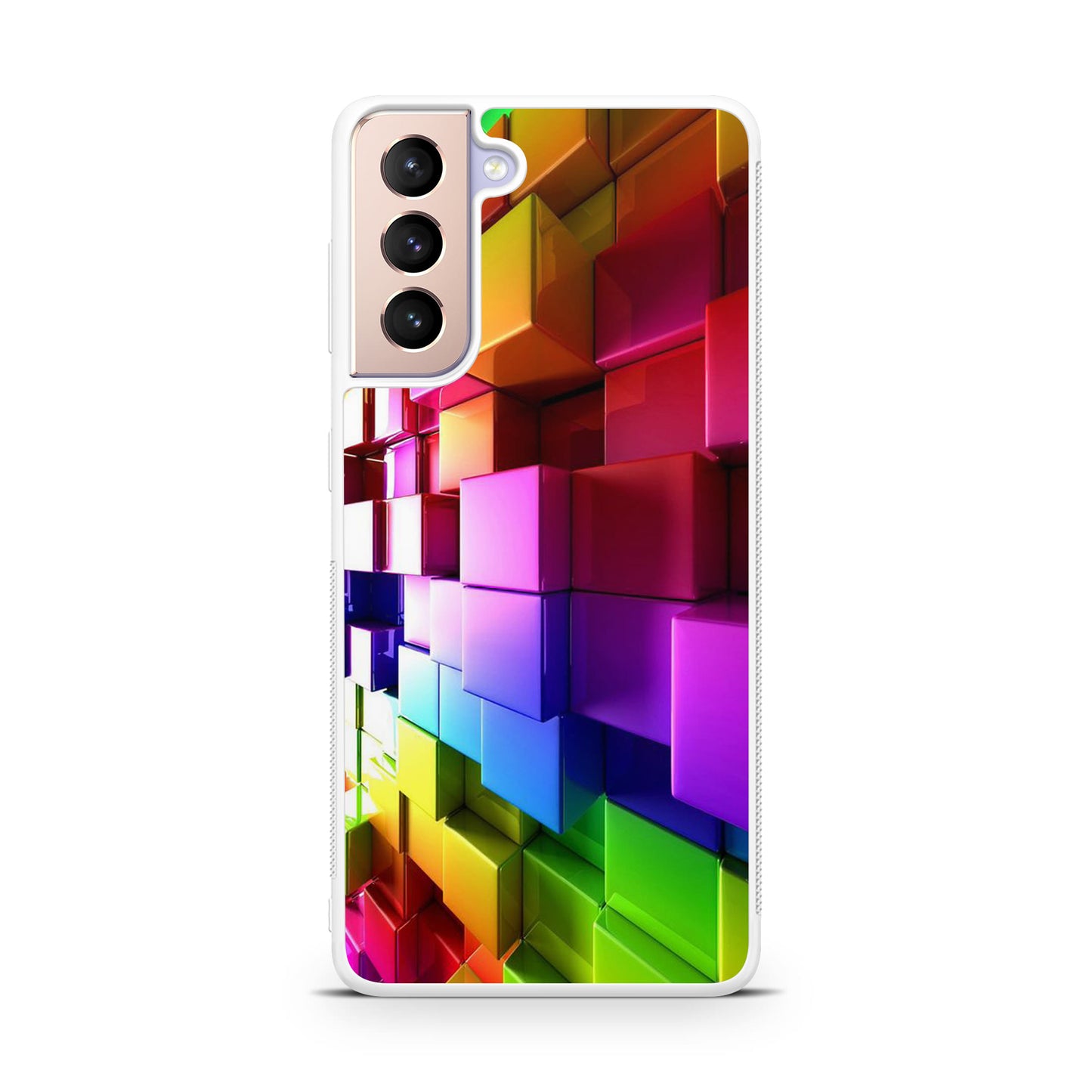 Colorful Cubes Galaxy S21 / S21 Plus / S21 FE 5G Case