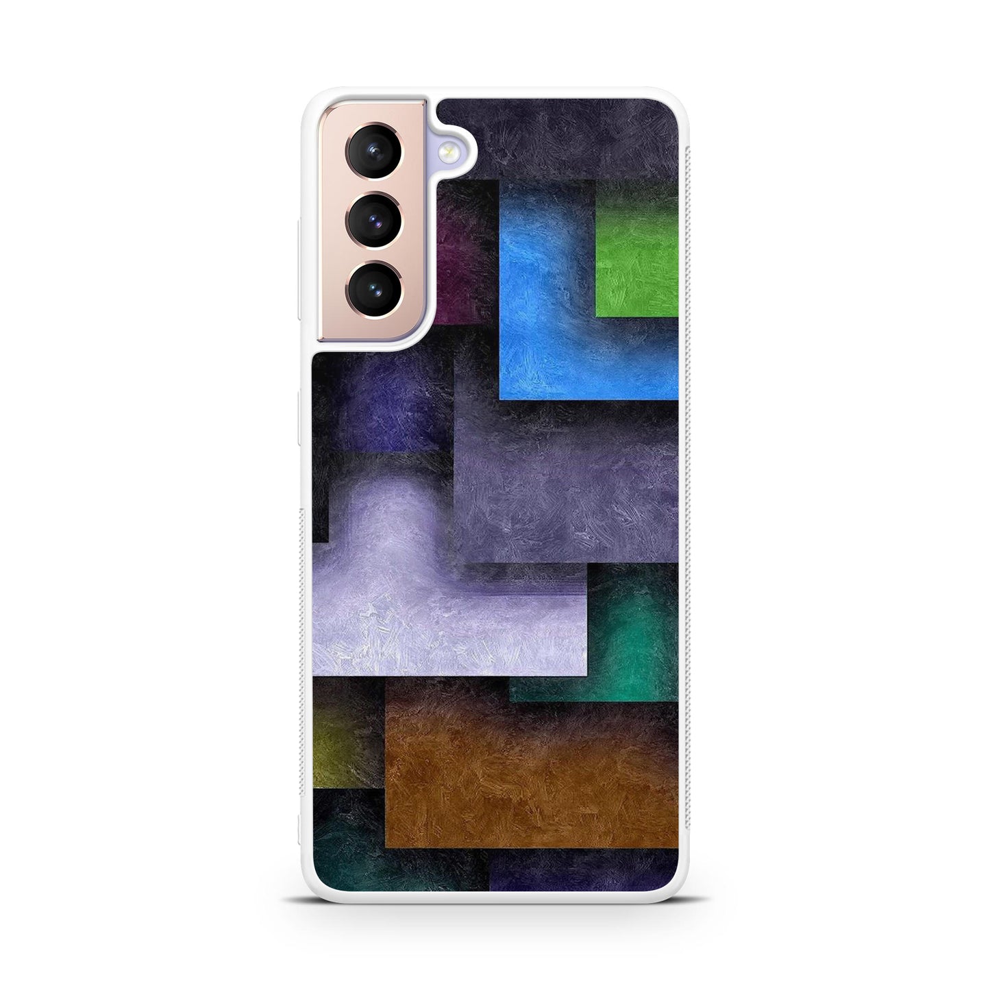 Colorful Rectangel Art Galaxy S21 / S21 Plus / S21 FE 5G Case