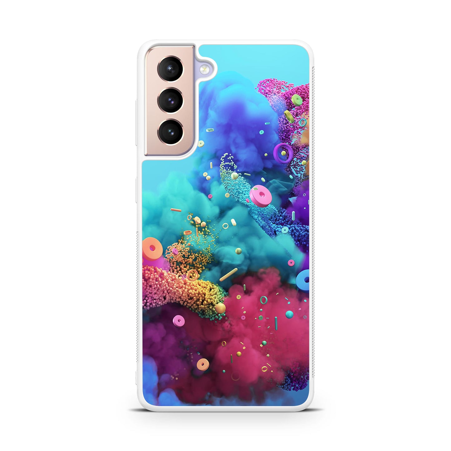 Colorful Smoke Boom Galaxy S21 / S21 Plus / S21 FE 5G Case