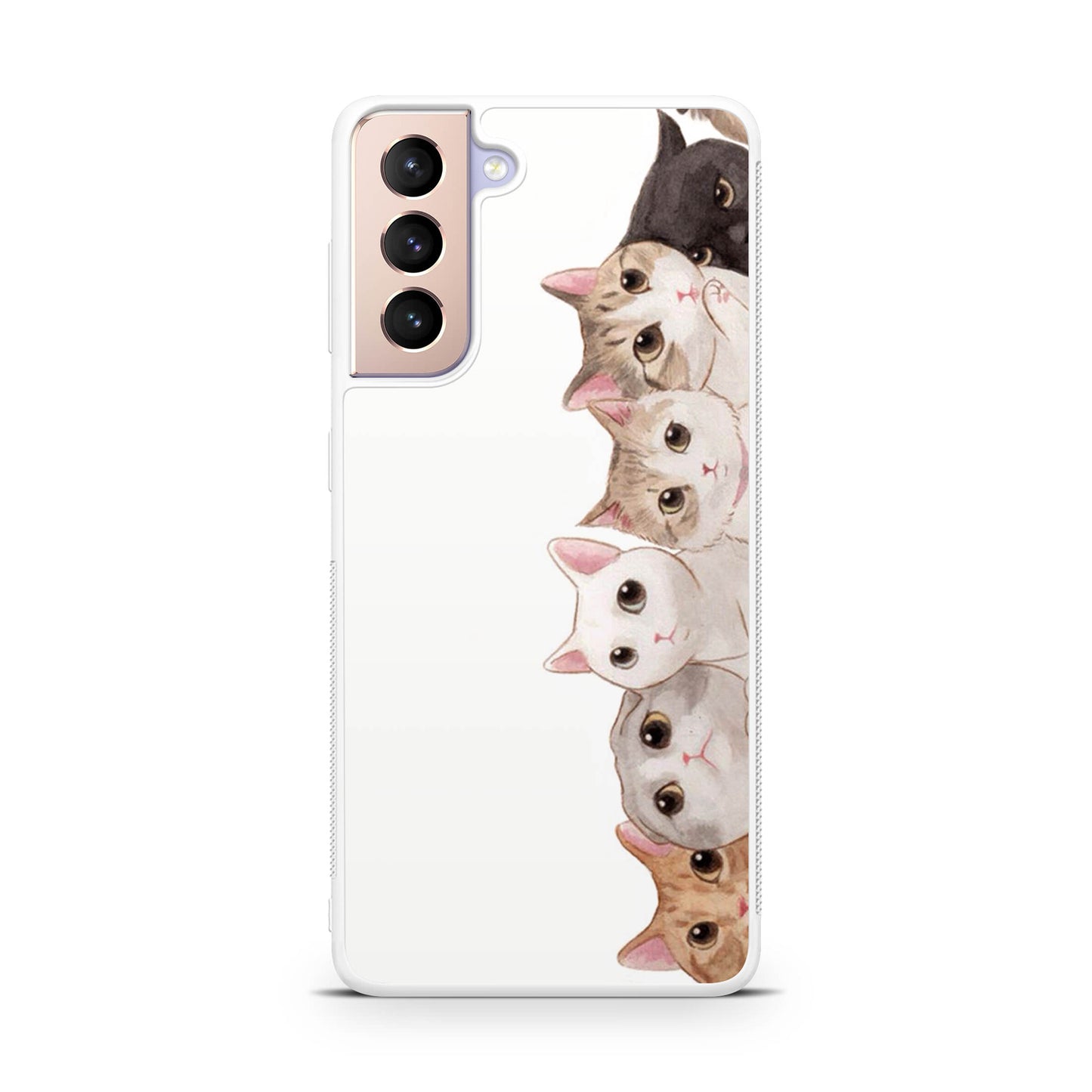 Cute Cats Vertical Galaxy S21 / S21 Plus / S21 FE 5G Case