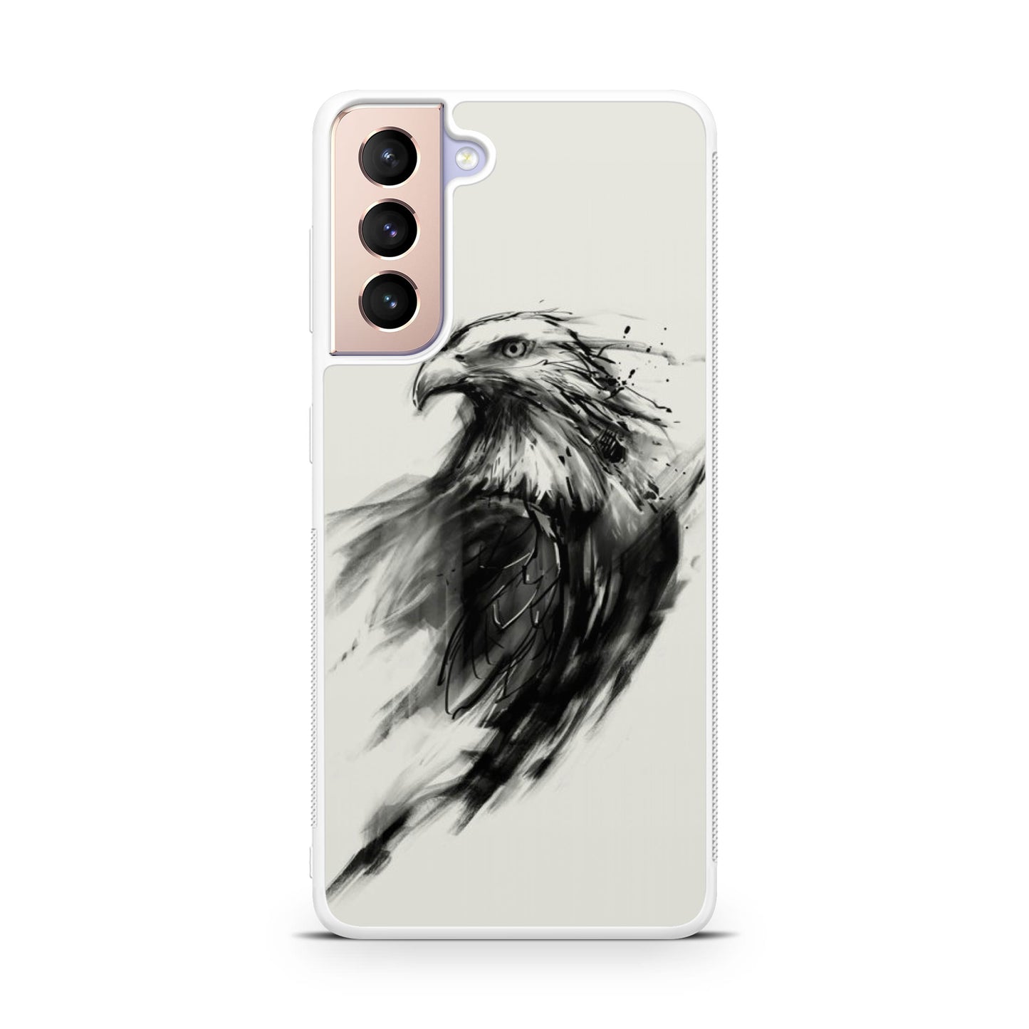 Eagle Art Black Ink Galaxy S21 / S21 Plus / S21 FE 5G Case