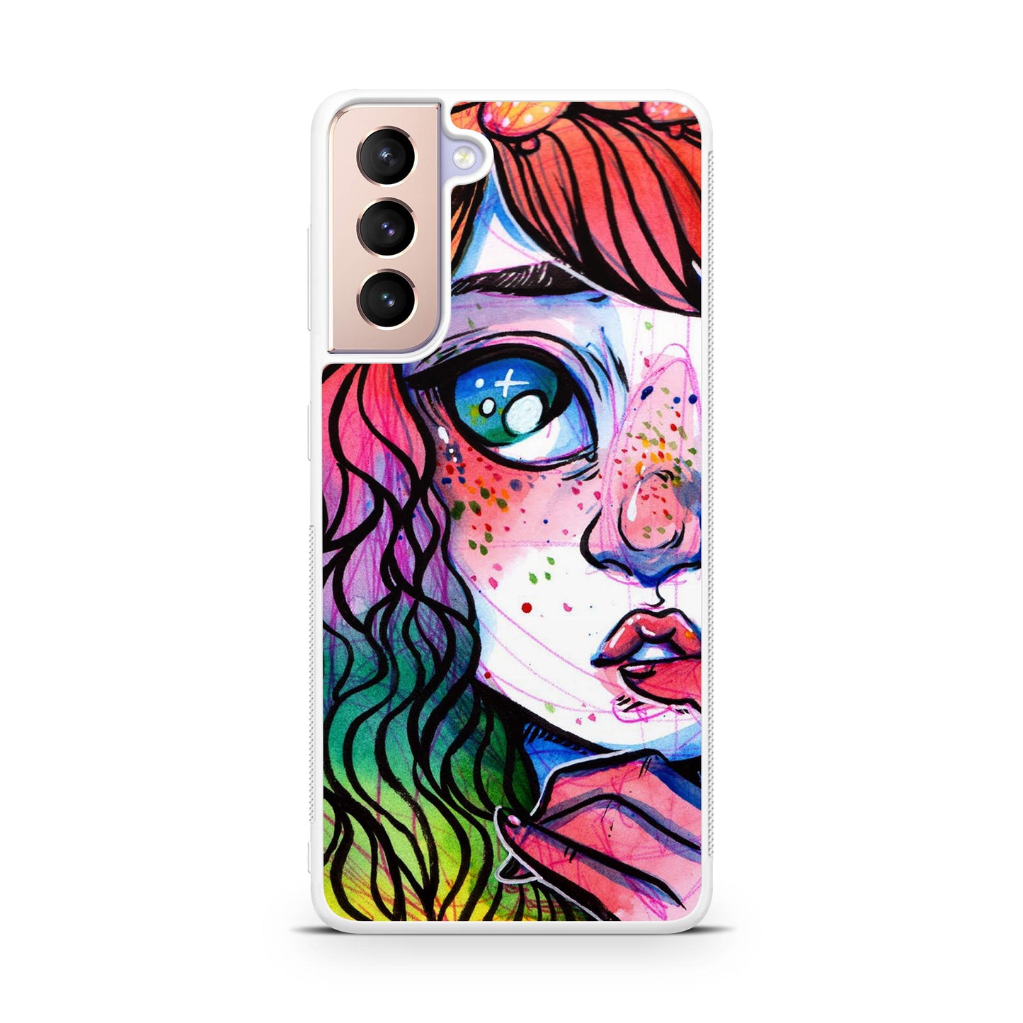 Eyes And Braids Galaxy S21 / S21 Plus / S21 FE 5G Case