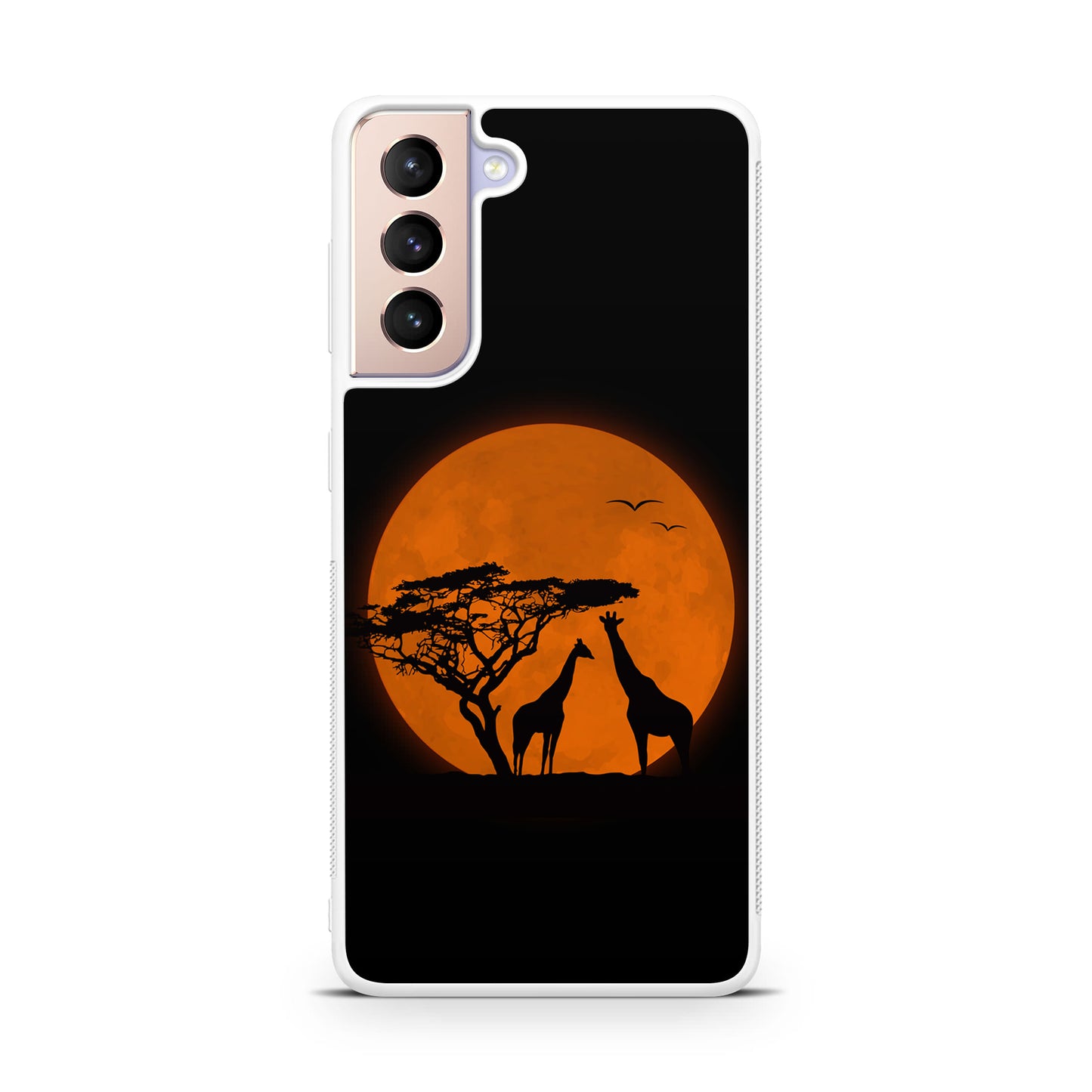 Giraffes Silhouette Galaxy S21 / S21 Plus / S21 FE 5G Case