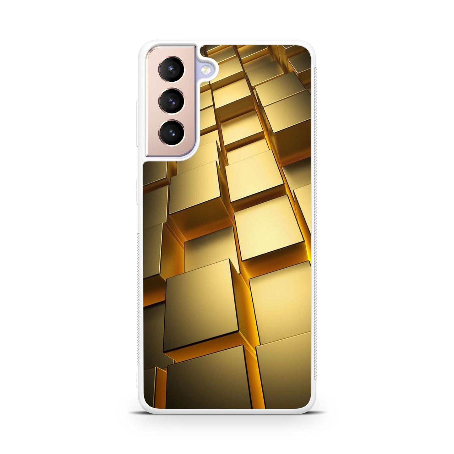 Golden Cubes Galaxy S21 / S21 Plus / S21 FE 5G Case