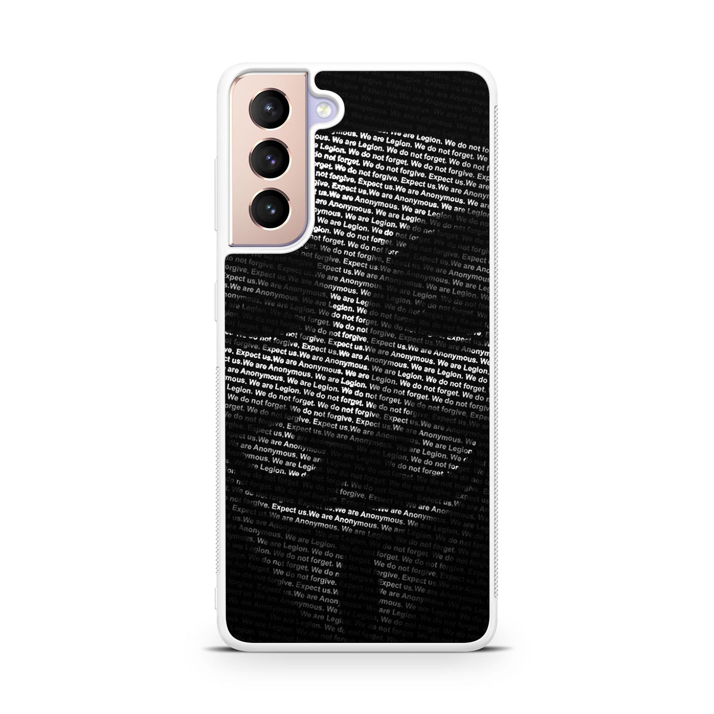 Guy Fawkes Mask Anonymous Galaxy S21 / S21 Plus / S21 FE 5G Case