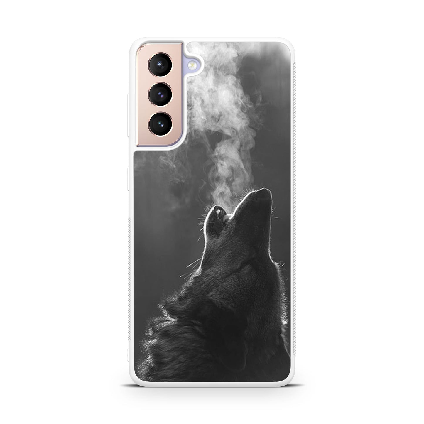 Howling Wolves Black and White Galaxy S21 / S21 Plus / S21 FE 5G Case