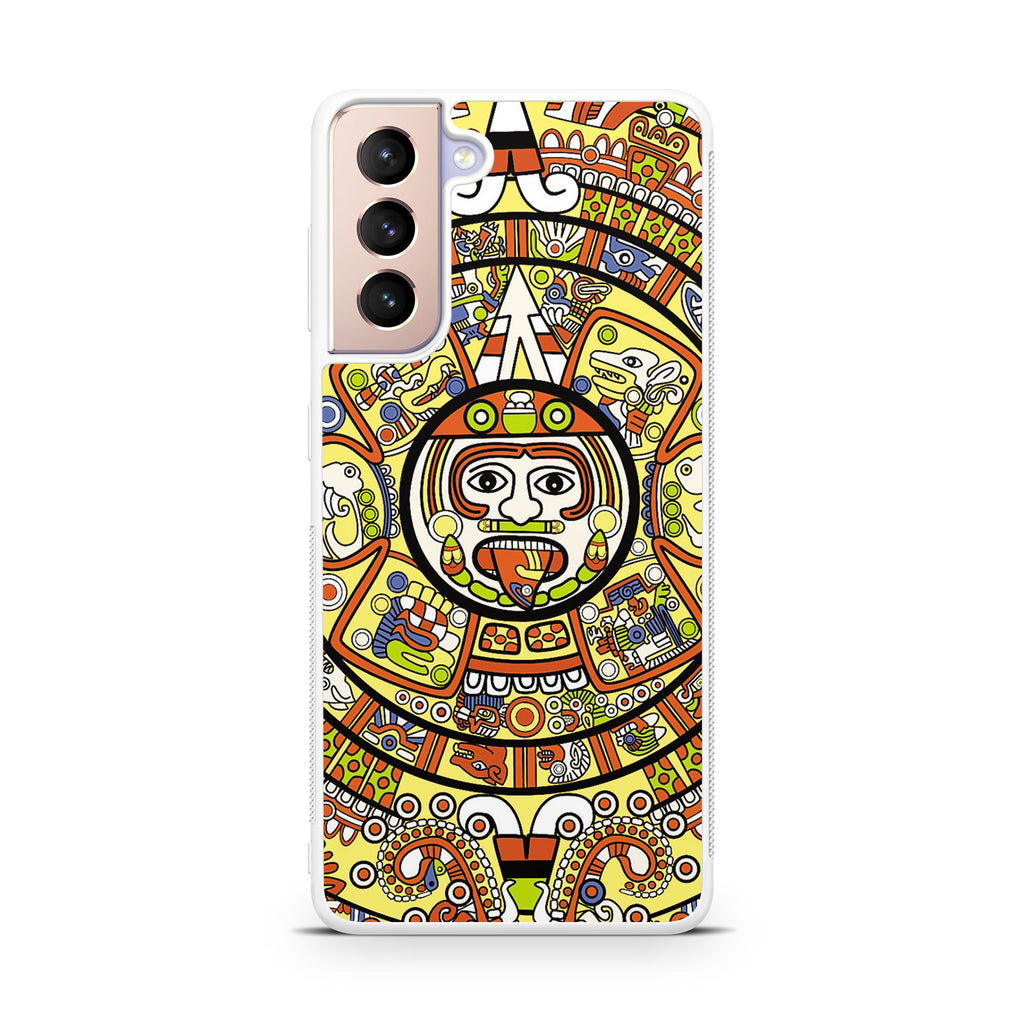 Mayan Calendar Galaxy S21 / S21 Plus / S21 FE 5G Case