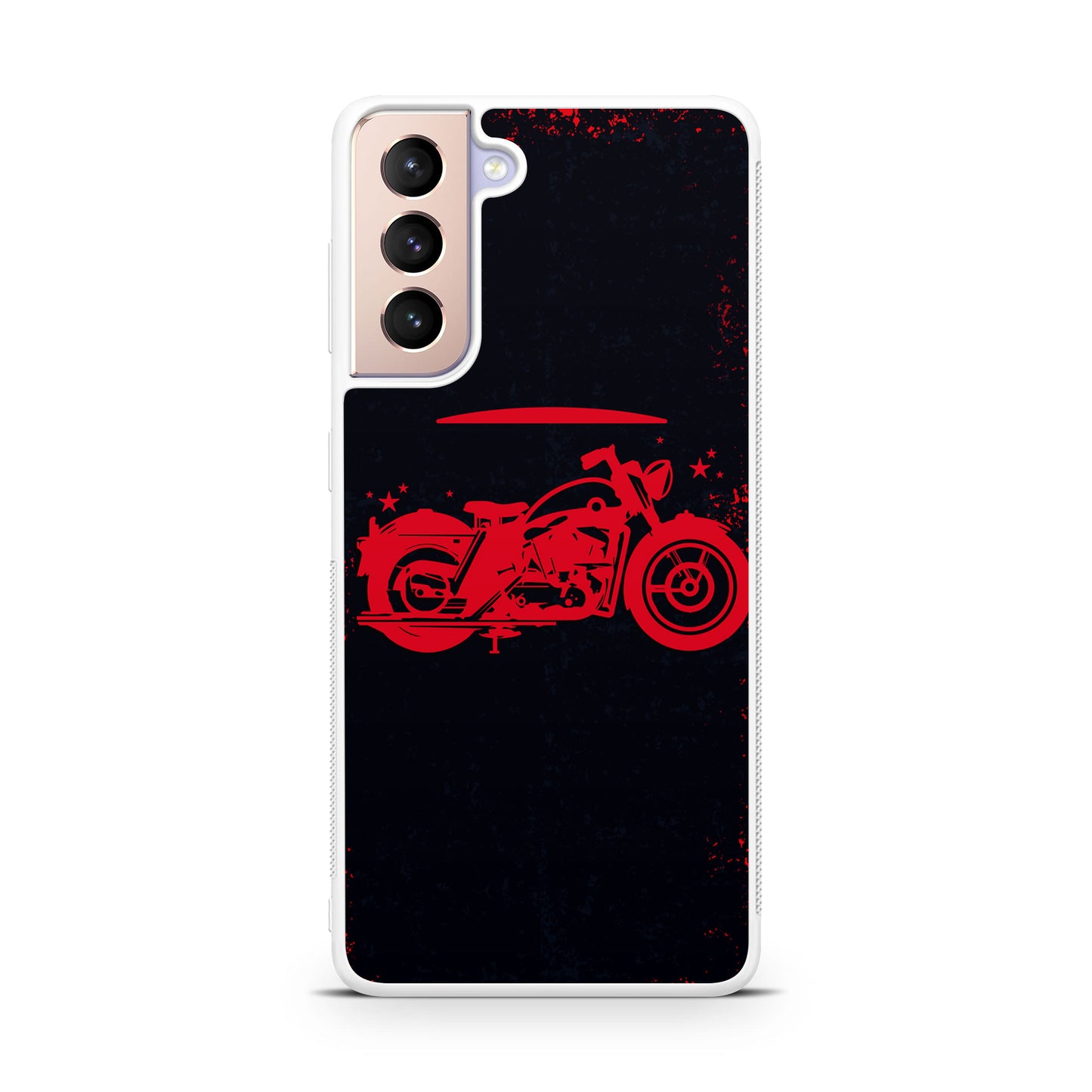 Motorcycle Red Art Galaxy S21 / S21 Plus / S21 FE 5G Case