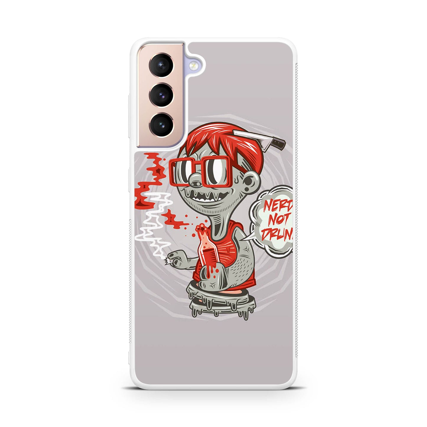 Nerd Not Drunk Zombie Galaxy S21 / S21 Plus / S21 FE 5G Case