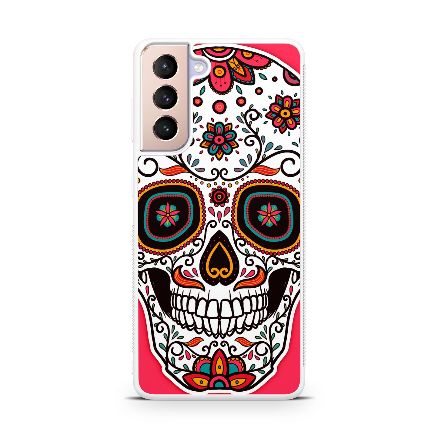 Pink Sugar Skull Galaxy S21 / S21 Plus / S21 FE 5G Case