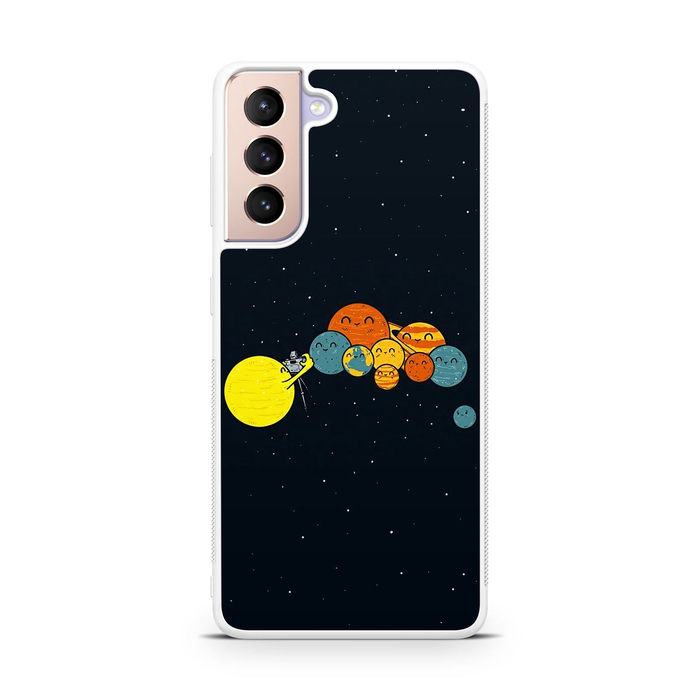 Planet Cute Illustration Galaxy S21 / S21 Plus / S21 FE 5G Case