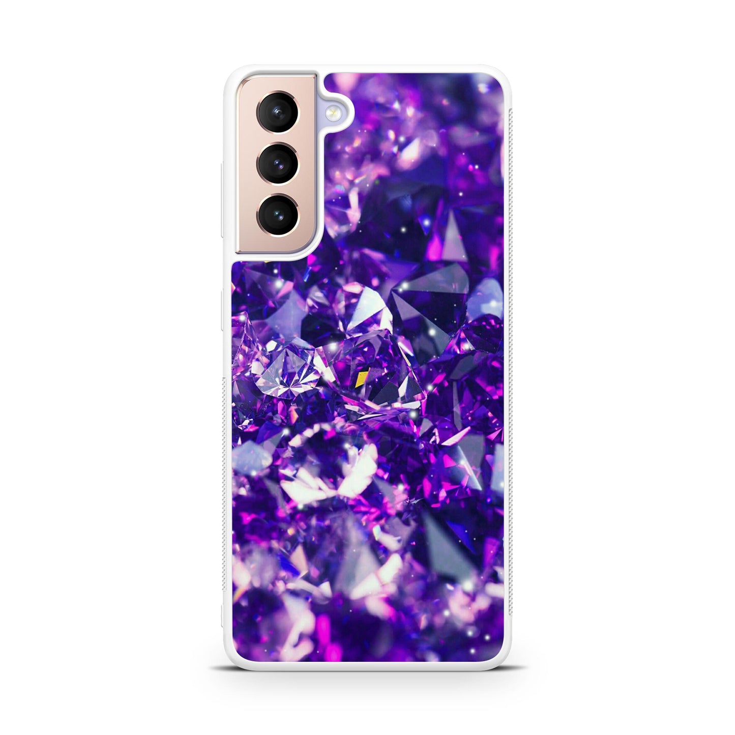 Purple Crystal Galaxy S21 / S21 Plus / S21 FE 5G Case