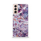 Purple Marble Galaxy S21 / S21 Plus / S21 FE 5G Case