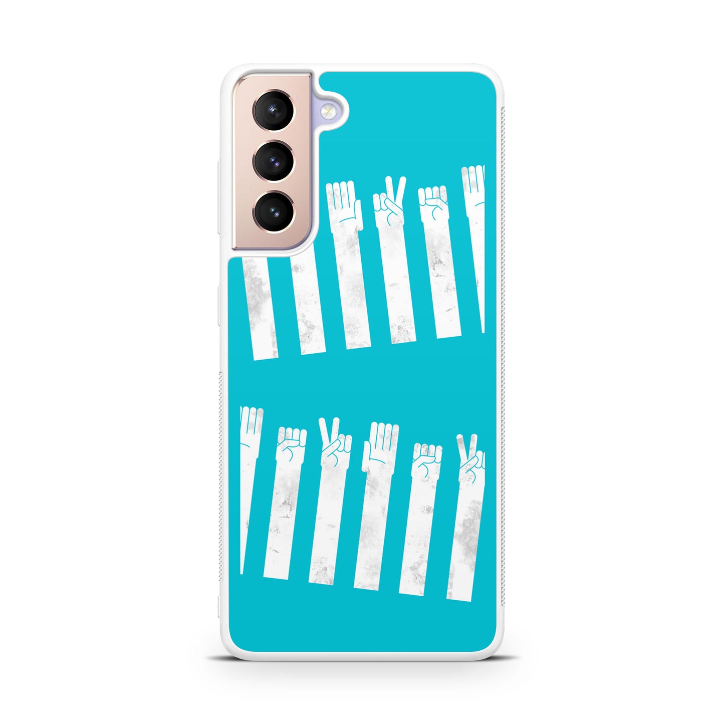 Rock Paper Scissors Zebra Crossing Galaxy S21 / S21 Plus / S21 FE 5G Case