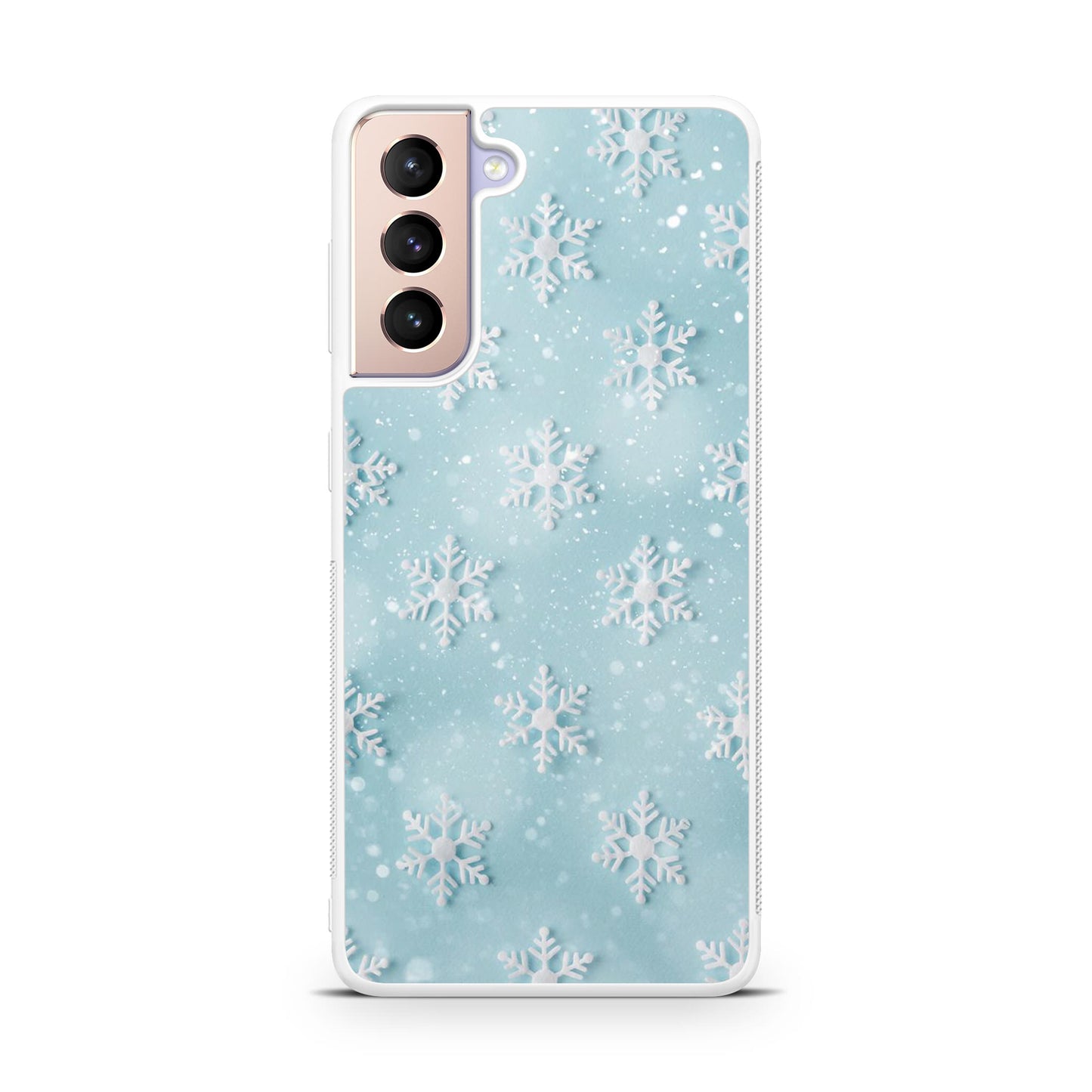 Snowflakes Pattern Galaxy S21 / S21 Plus / S21 FE 5G Case