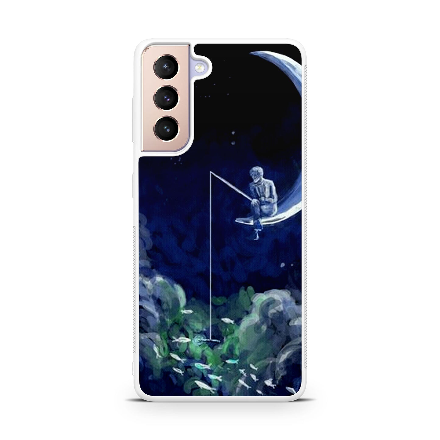 Tardis Walking To The Moon Galaxy S21 / S21 Plus / S21 FE 5G Case