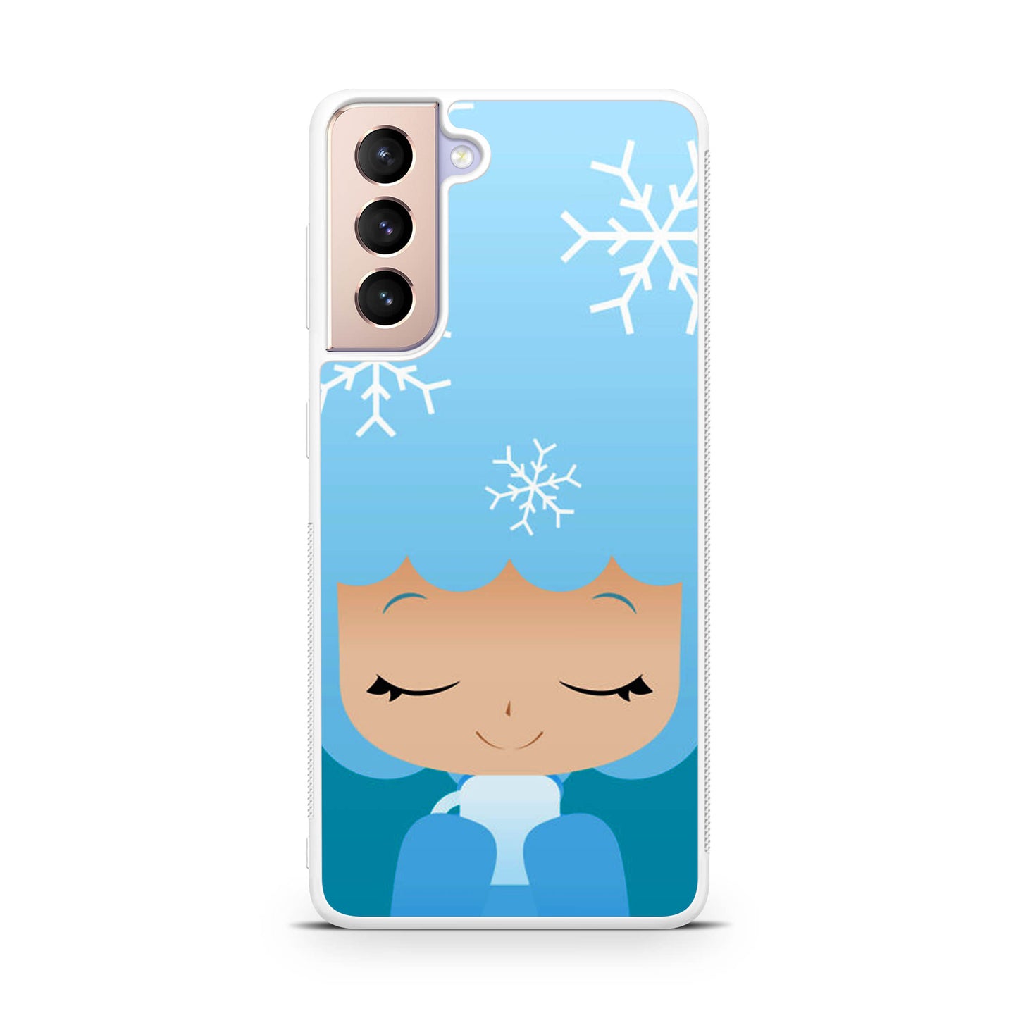 Winter Afro Girl Galaxy S21 / S21 Plus / S21 FE 5G Case