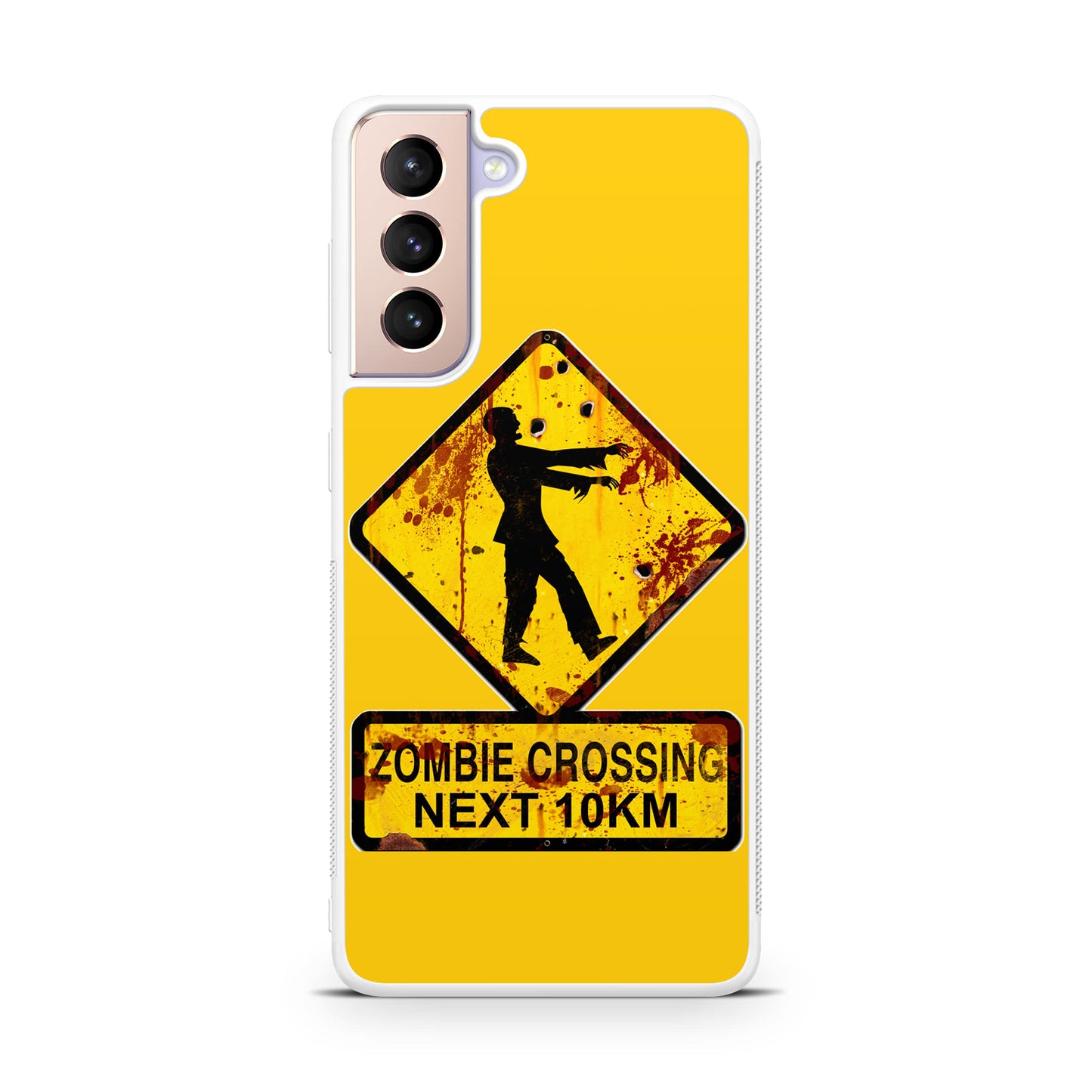 Zombie Crossing Sign Galaxy S21 / S21 Plus / S21 FE 5G Case