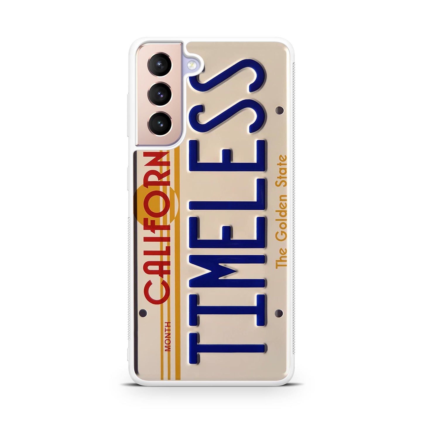 Back to the Future License Plate Timeless Galaxy S21 / S21 Plus / S21 FE 5G Case