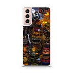 Five Nights at Freddy's Scary Characters Galaxy S21 / S21 Plus / S21 FE 5G Case