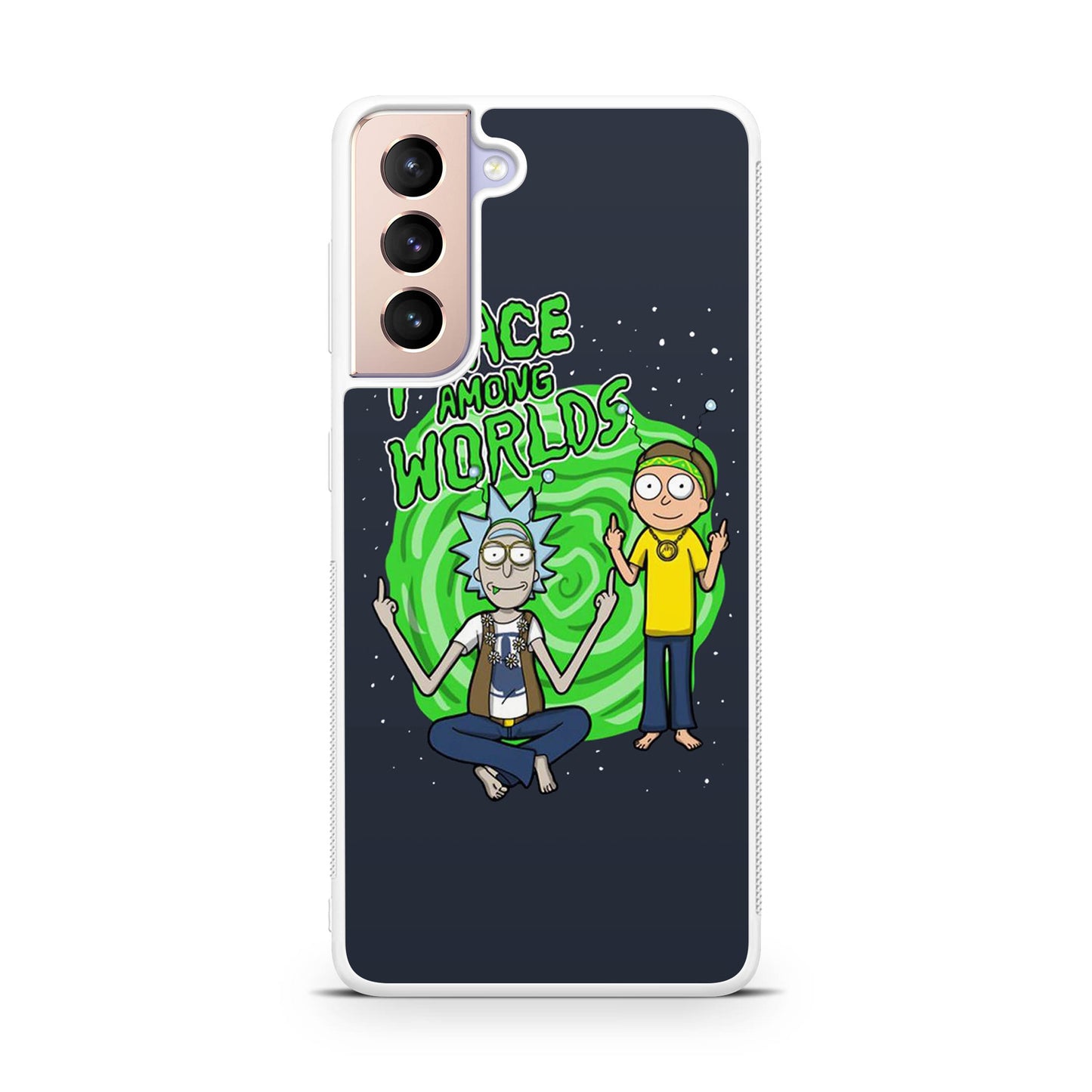 Rick And Morty Peace Among Worlds Galaxy S21 / S21 Plus / S21 FE 5G Case