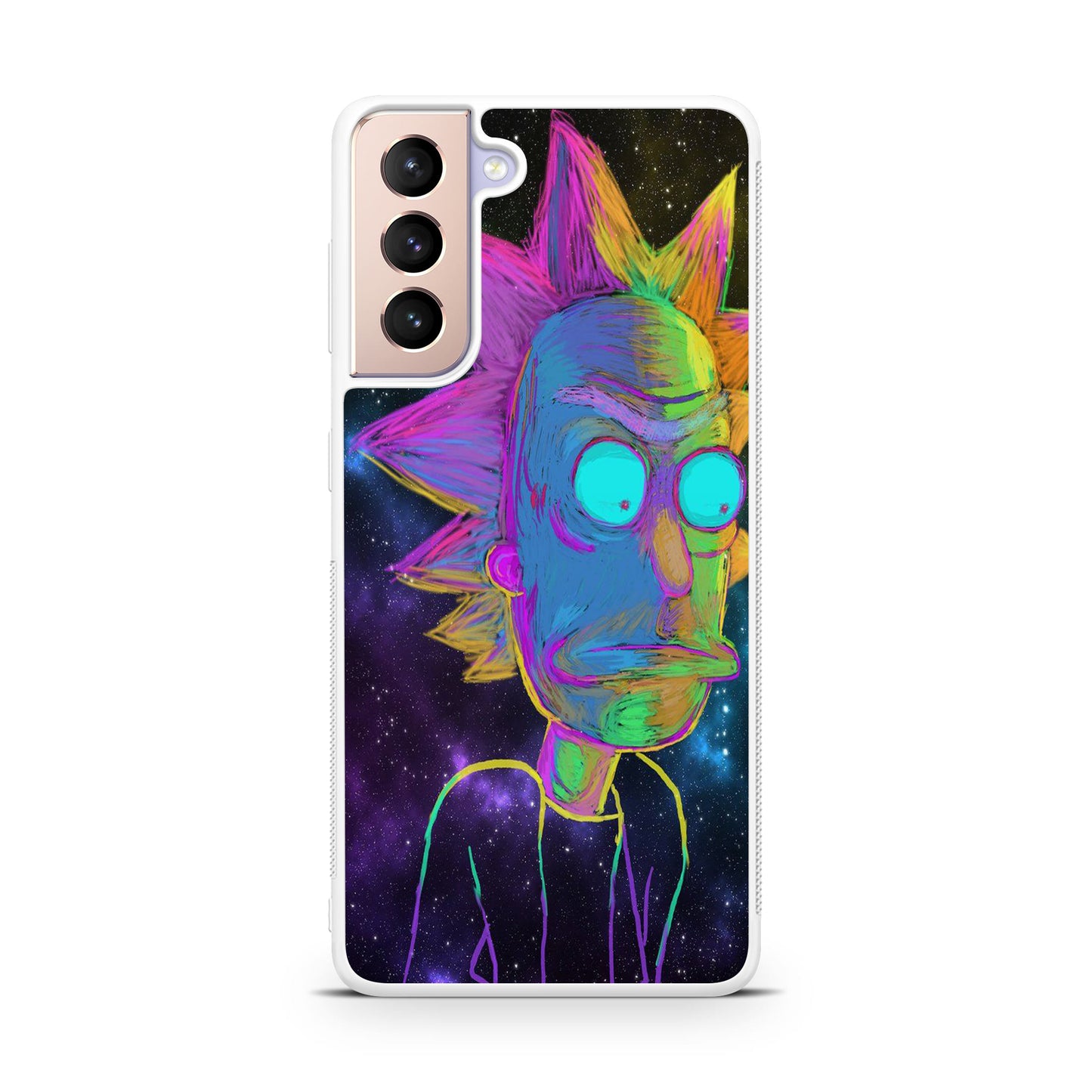 Rick Colorful Crayon Space Galaxy S21 / S21 Plus / S21 FE 5G Case