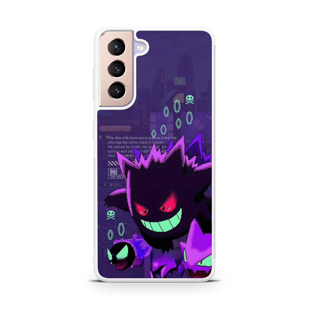 Gengar Pixel Art Galaxy S21 / S21 Plus / S21 FE 5G Case