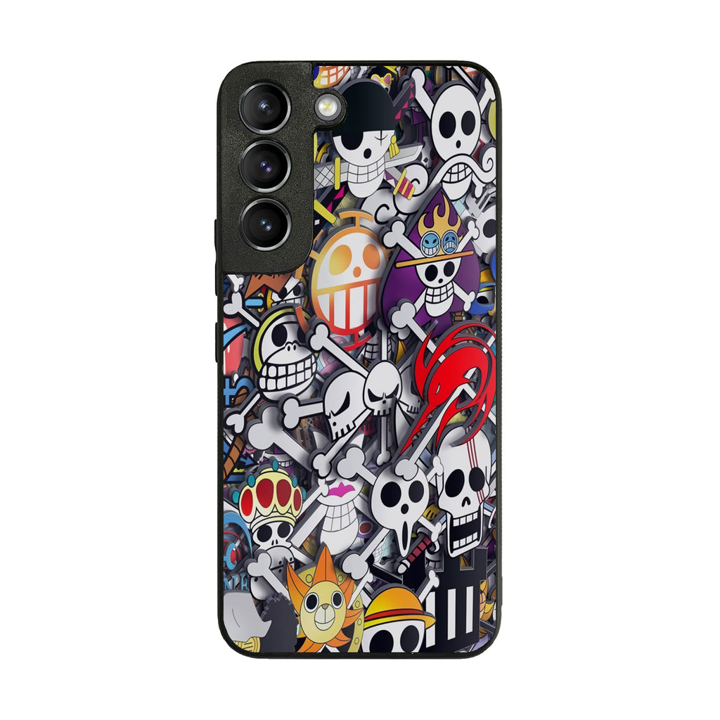 All Pirate Symbols One Piece Galaxy S22 / S22 Plus Case