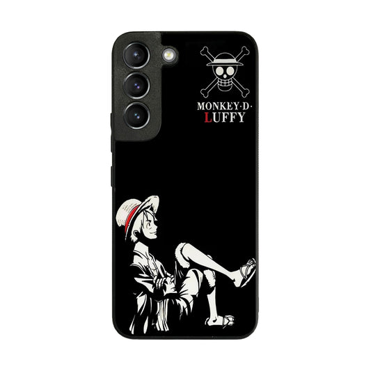 Monkey D Luffy Black And White Galaxy S22 / S22 Plus Case