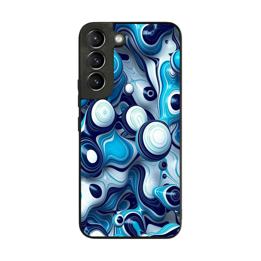 Abstract Art All Blue Galaxy S22 / S22 Plus Case