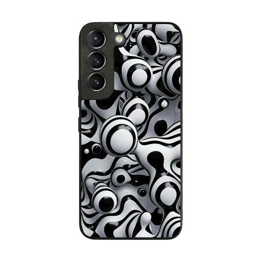 Abstract Art Black White Galaxy S22 / S22 Plus Case