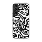 Abstract Black and White Background Galaxy S22 / S22 Plus Case