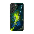Abstract Green Blue Art Galaxy S22 / S22 Plus Case