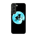 Alien Bike to the Moon Galaxy S22 / S22 Plus Case