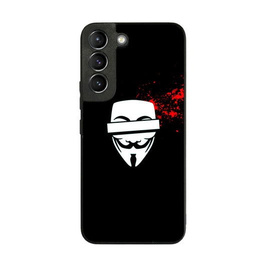 Anonymous Blood Splashes Galaxy S22 / S22 Plus Case