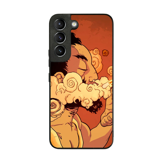 Artistic Psychedelic Smoke Galaxy S22 / S22 Plus Case