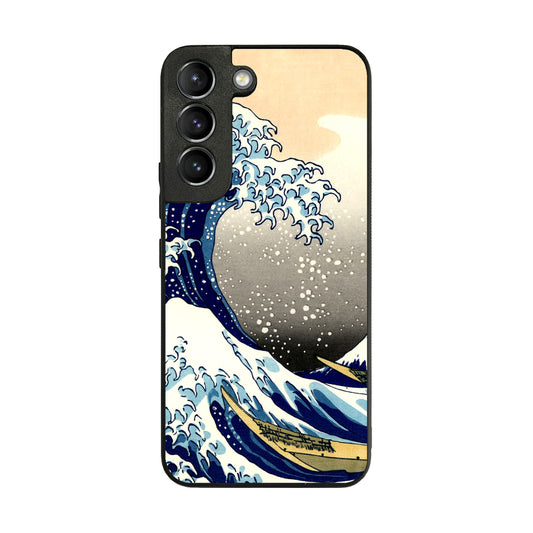 Artistic the Great Wave off Kanagawa Galaxy S22 / S22 Plus Case
