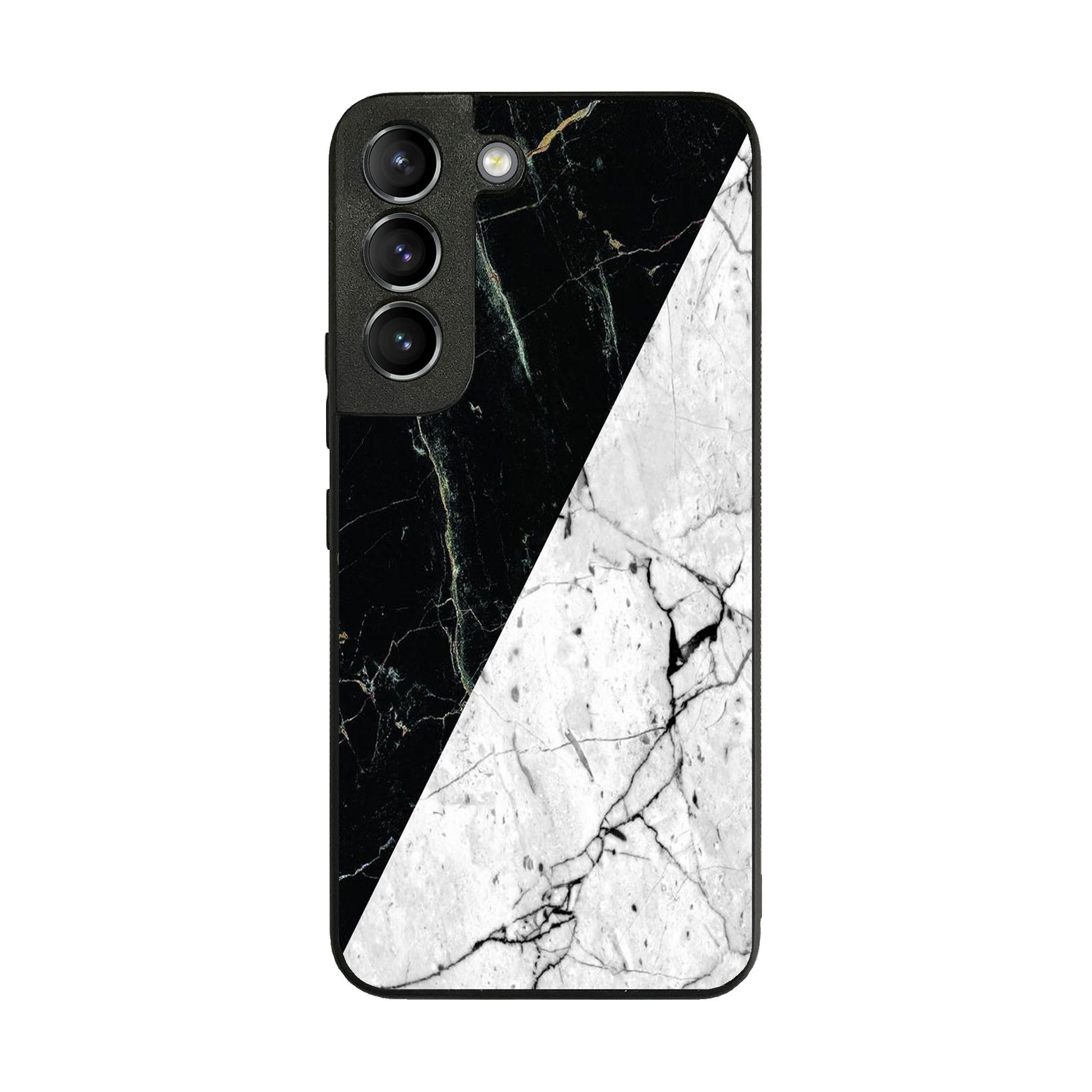 B&W Marble Galaxy S22 / S22 Plus Case