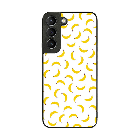 Bananas Fruit Pattern Galaxy S22 / S22 Plus Case