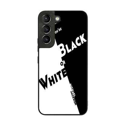 Black Or White Michael Jackson Galaxy S22 / S22 Plus Case