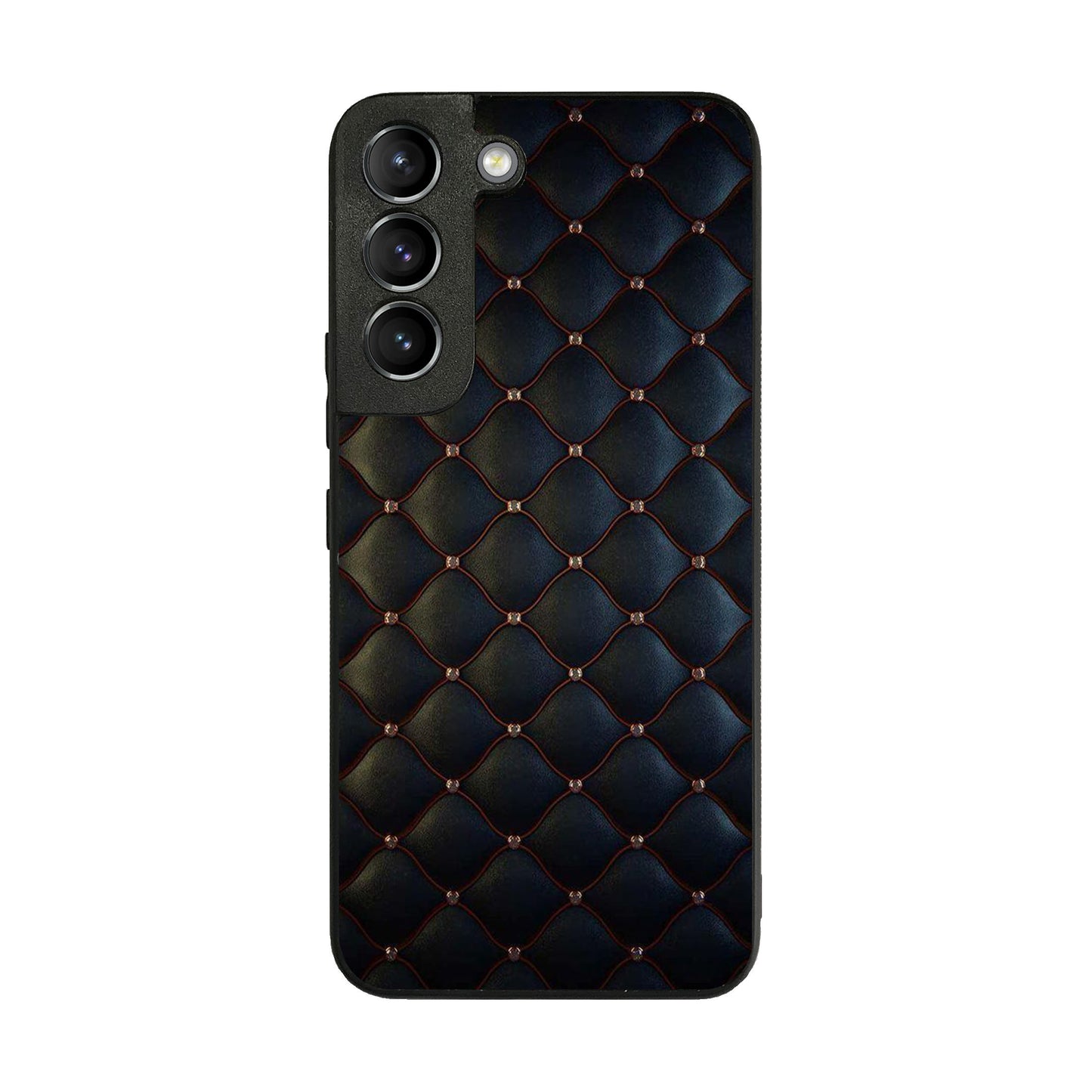 Black Royal Pattern Galaxy S22 / S22 Plus Case