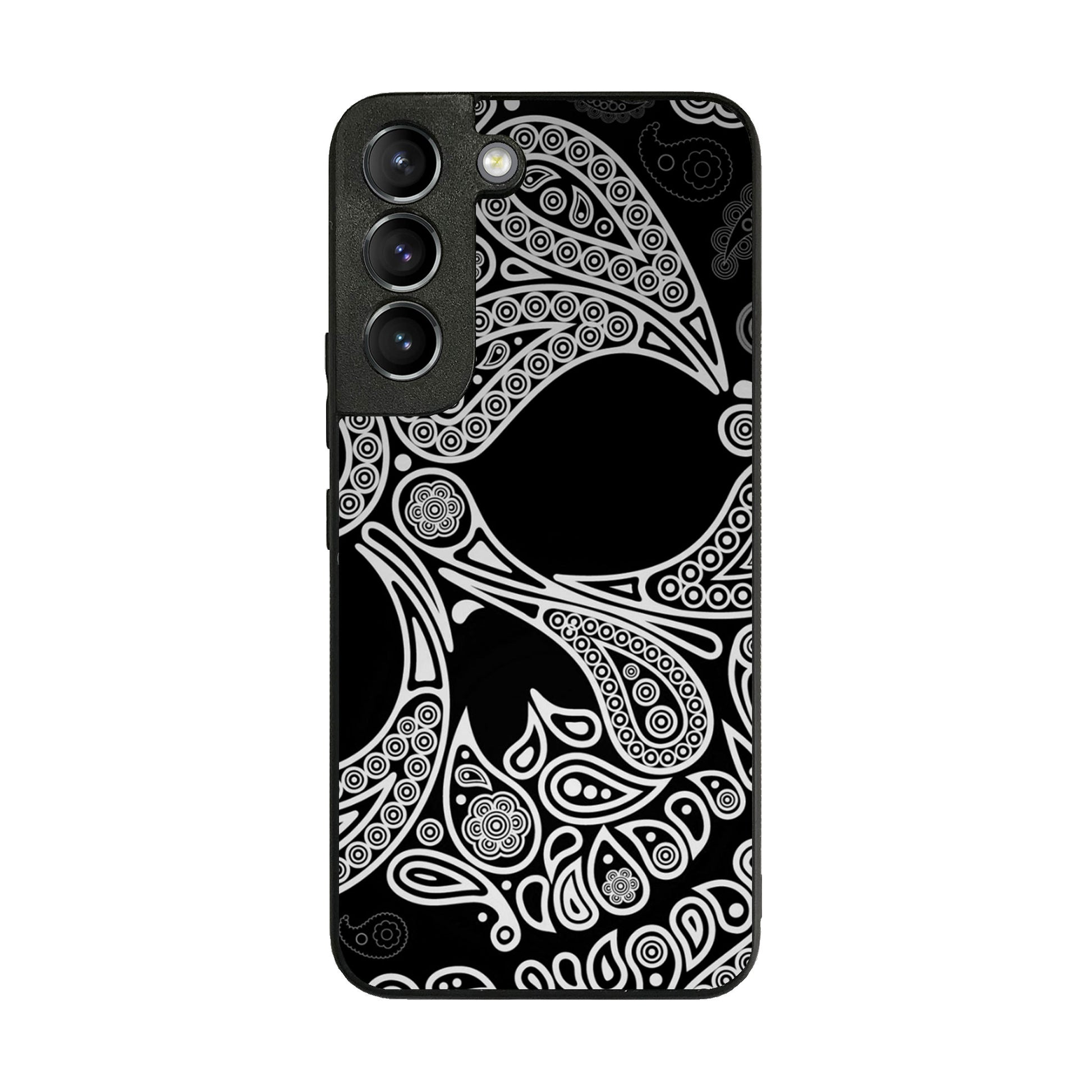 Black Skull Galaxy S22 / S22 Plus Case