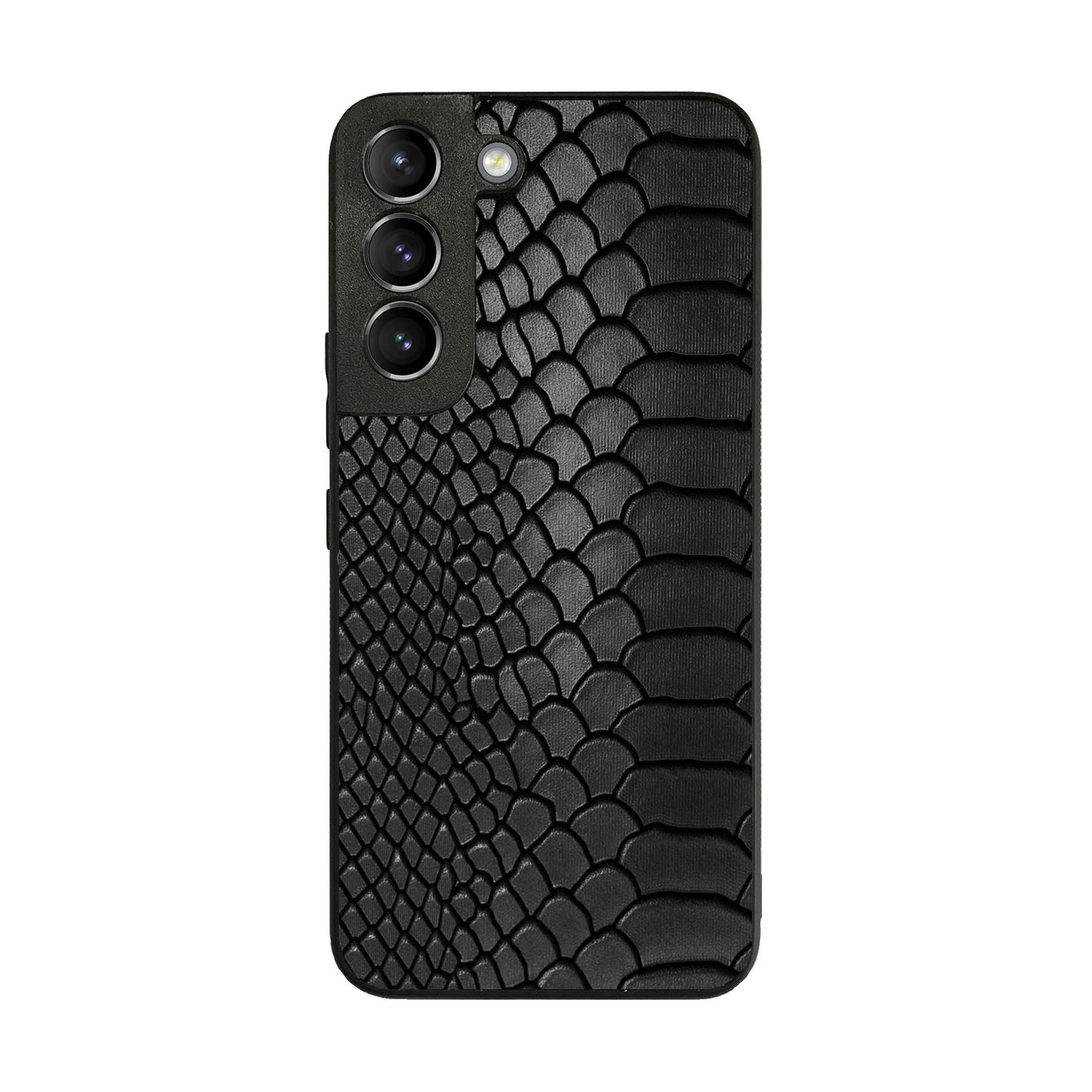 Black Snake Skin Texture Galaxy S22 / S22 Plus Case