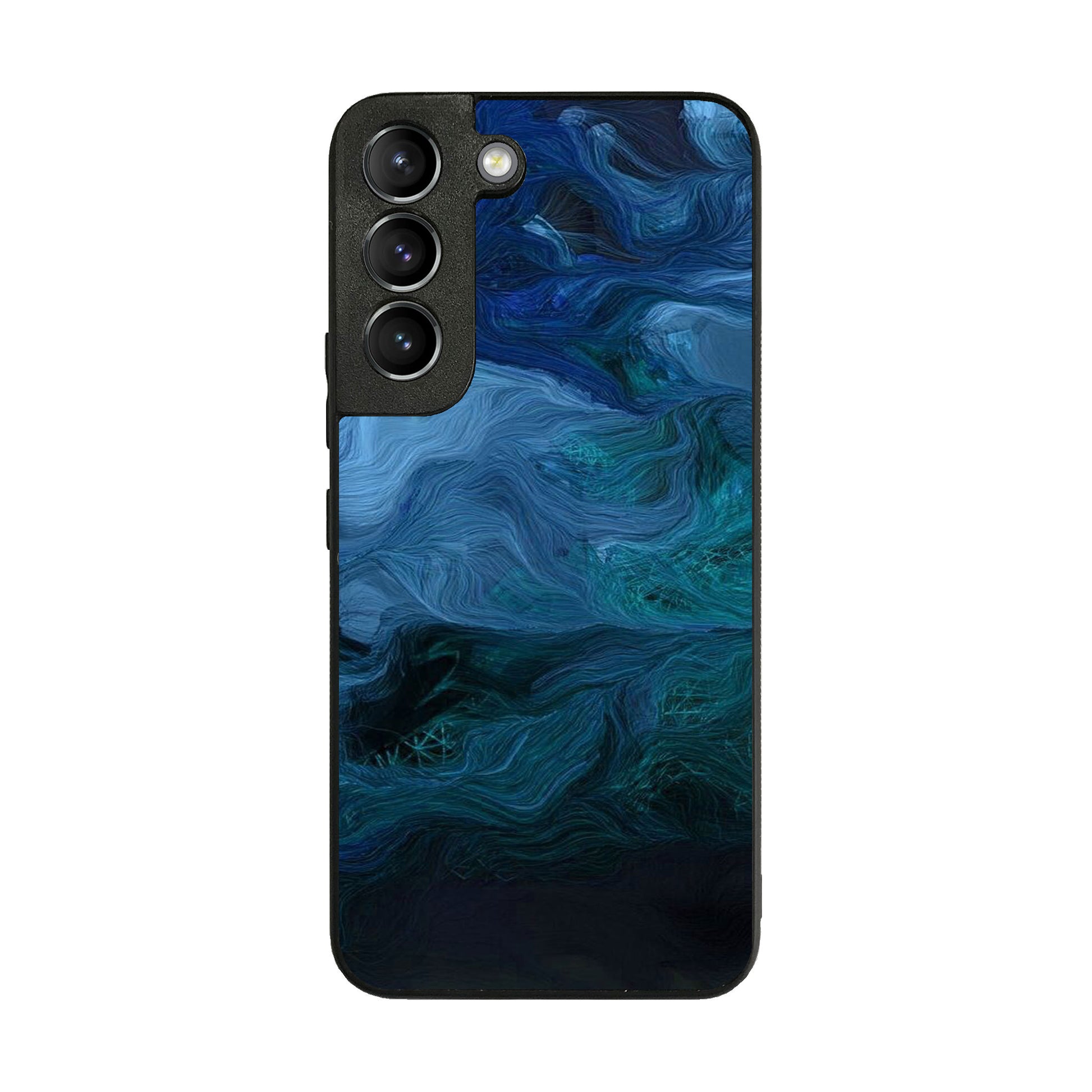 Blue Abstract Art Galaxy S22 / S22 Plus Case