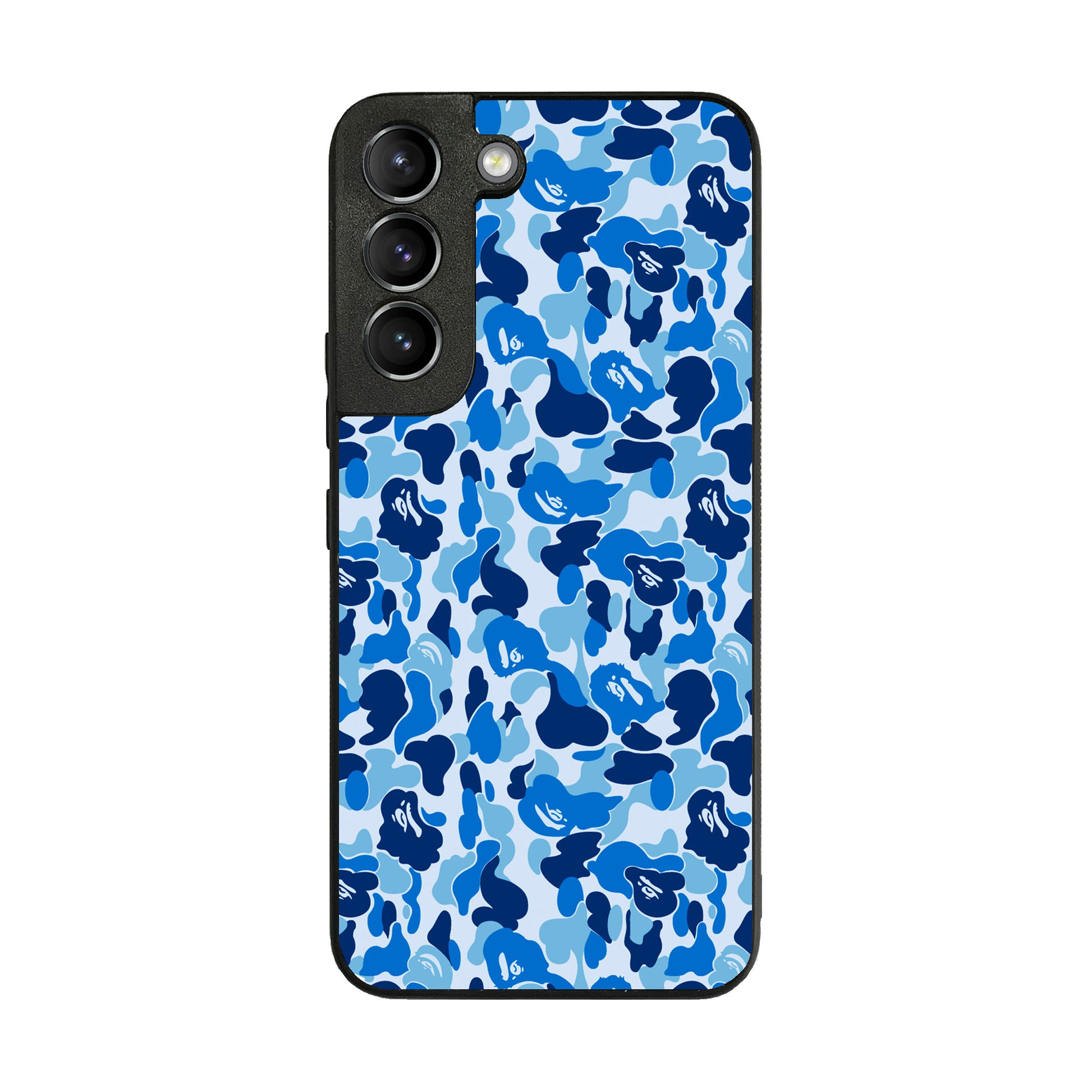 Blue Camo Galaxy S22 / S22 Plus Case