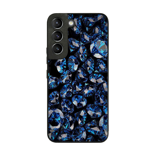 Blue Diamonds Pattern Galaxy S22 / S22 Plus Case