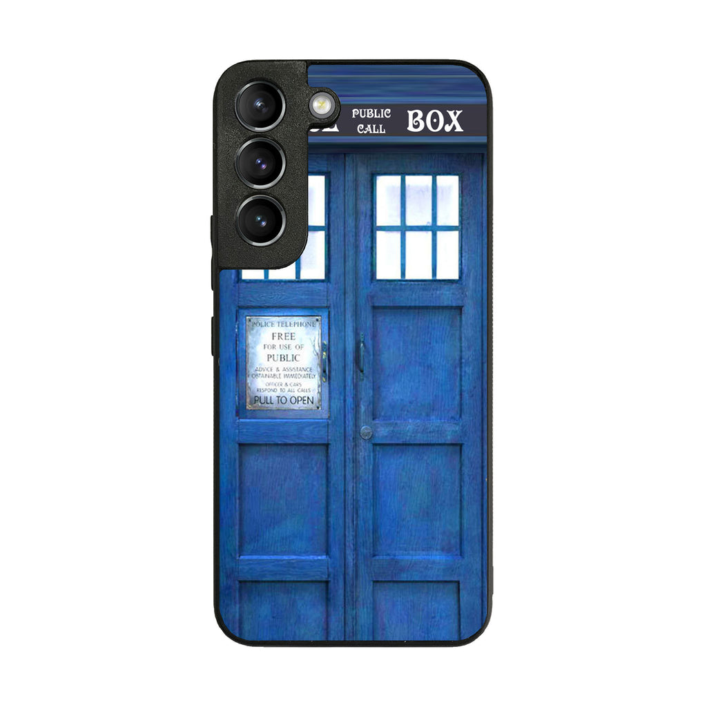 Blue Police Call Box Galaxy S22 / S22 Plus Case