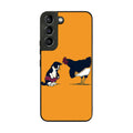 Cat Chicken Yellow Underwear Cute Galaxy S22 / S22 Plus Case