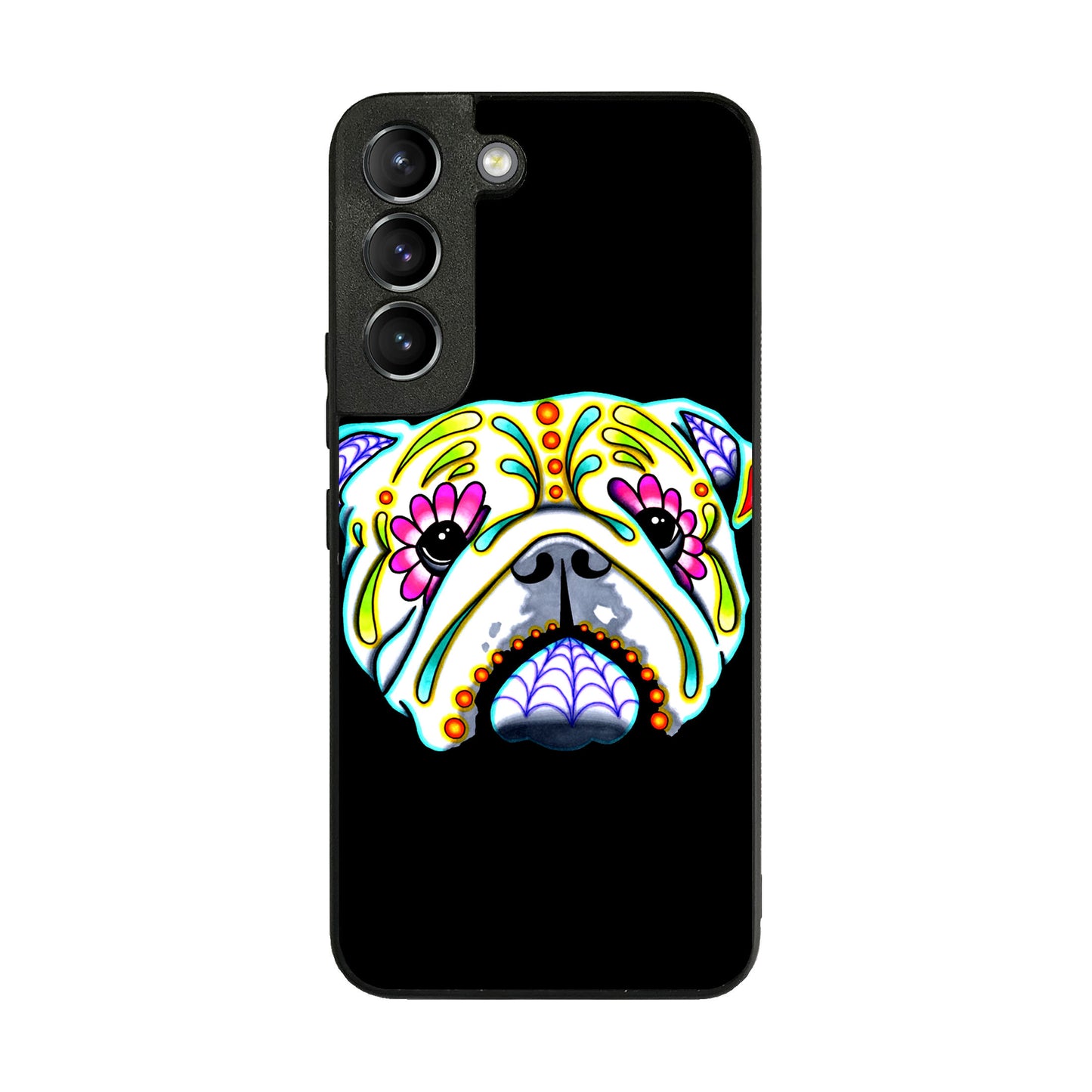 Colorful Bulldog Art Galaxy S22 / S22 Plus Case