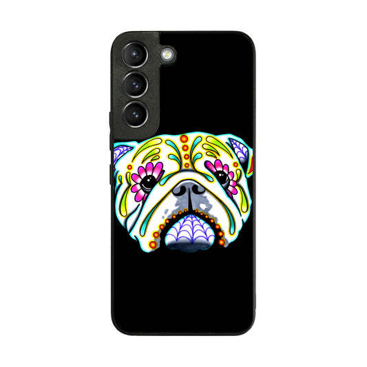 Colorful Bulldog Art Galaxy S22 / S22 Plus Case